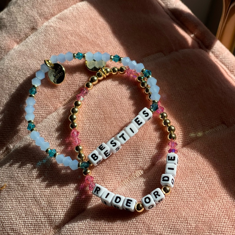 NEW WITHOUT TAG - TWO Little Words Project Bracelets